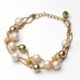 4mm Beadsmith Gold Plated Smooth Round Beads - Pack of 24