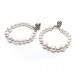 4mm Beadsmith Silver Plated Smooth Round Beads - Pack of 72