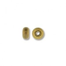 4.5x2.5mm Antique Brass Plated Rondelle Spacers