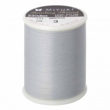 Miyuki Nylon Beading Thread - Silver - 500m LARGE SPOOL
