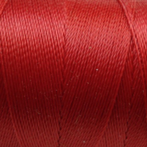 C-Lon .12mm Micro Cord - Shanghai Red - 100yd (91m) C-Lon .12mm Micro Cord - Shanghai Red - 100yd (91m)