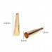 24.6mm Beadsmith Metal Elements Metal Cones - Pack of 24 - Gold Plated 24.6mm Beadsmith Metal Elements Metal Cones - Pack of 24 - Gold Plated
