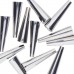 24.6mm Beadsmith Metal Elements Metal Cones - Pack of 24 - Silver Plated