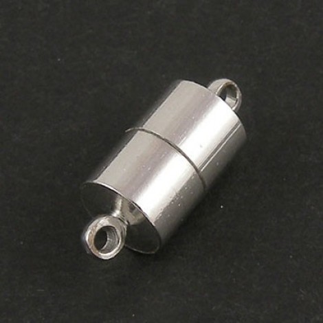 17x5mm Nickel Free Platinum Silver Colour Magnetic Clasps