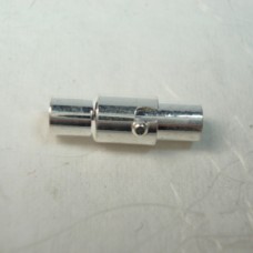 15mm Magnetic Silver Clasps w/3mm hole