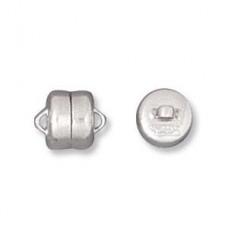 6mm MAG-LOK Superior Quality Magnetic Clasps - Silver Plated - Each