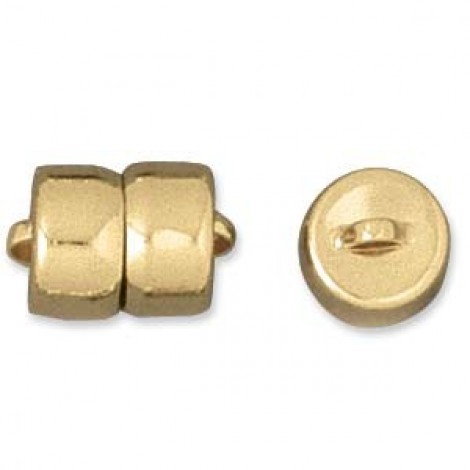 8mm Mag-Lok Gold Plated Magnetic Clasps