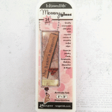 Ranger Memory Glass - 1x3" (25x75mm) - Pack of 24