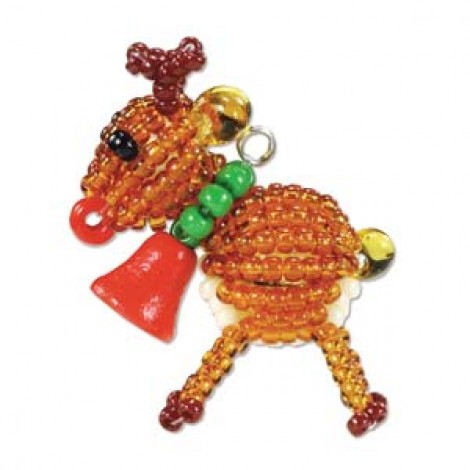 Miyuki Reindeer Mascot Ornament Kit