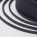 3x1.5mm Korean Flat Faux Suede Cord w-PU Leather - Black - 100yd (91m) Roll 3x1.5mm Korean Flat Faux Suede Cord w-PU Leather - Black - 100yd (91m) Roll