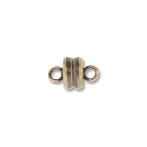 6mm Antique Copper Plated Magnetic Clasps