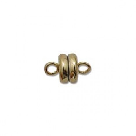 6mm Gold Plated Magnetic Clasp
