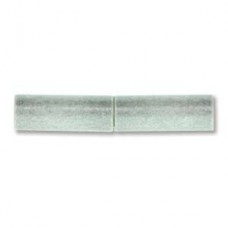 22x4mm (3.2mm ID) Antique Silver Plated Magnetic Tube Clasps - Pack of 2