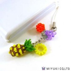 Miyuki Fruit Charm & Strap Kit - Tropical Fruits