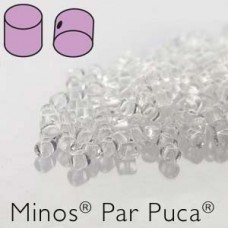 2.5x3mm Cz Minos Beads - Crystal