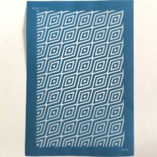 Moiko Silk Screen - 74x105mm - Design 13.04 - Diamonds Forever