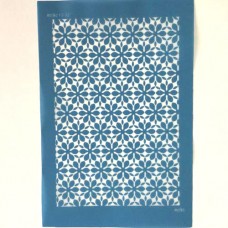 Moiko Silk Screen - 74x105mm - Design 13.32 - Daisies