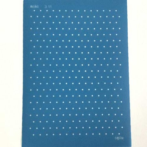Moiko Silk Screen - 74x105mm - Design 3.11 - 1mm Polka Dots