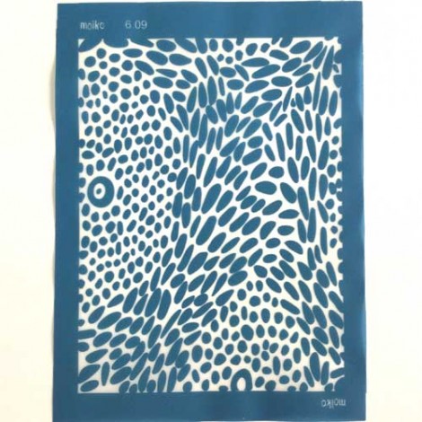 Moiko Silk Screen - 74x105mm - Design 6.09 - Organic 