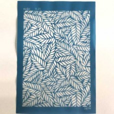 Moiko Silk Screen - 74x105mm - Design 9.25 - Leaves