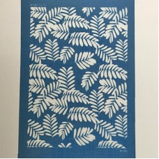 Moiko Silk Screen - 74x105mm - Design 12.05 - Leaves