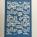 Moiko Silk Screen - 74x105mm - Design 12.05 - Leaves