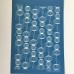 Moiko Silk Screen - 74x105mm - Design 12.24 - Retro 60s