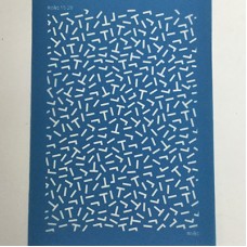 Moiko Silk Screen - 74x105mm - Design 15.28 - Angles