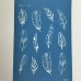Moiko Silk Screen - 74x105mm - Design 7.09 - Feathers