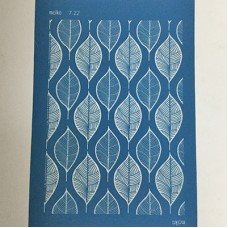 Moiko Silk Screen - 74x105mm - Design 7.22 - Leaves