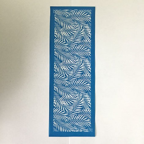Moiko Silk Screen - Bracelet Size 25x7cm - Jungle Leaf