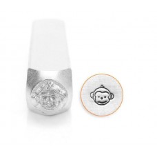 ImpressArt Design Stamp - 6mm Monkey Face
