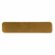 45x10mm 24ga Raw Brass Metal Stamping Blank