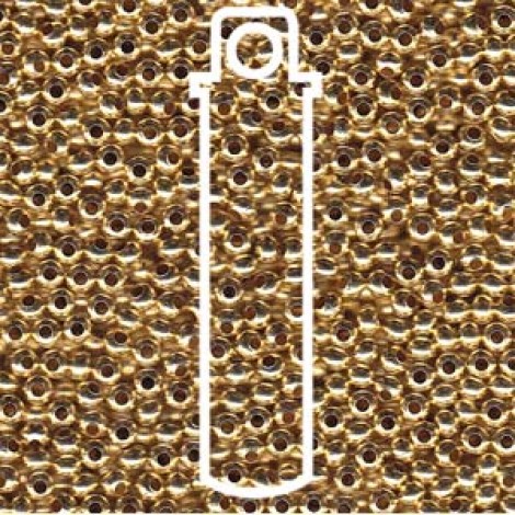6/0 Metal Seed Beads - Gilding Metal - 33gm
