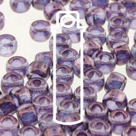7/0 Matubo Seed Beads - Vega on Crystal