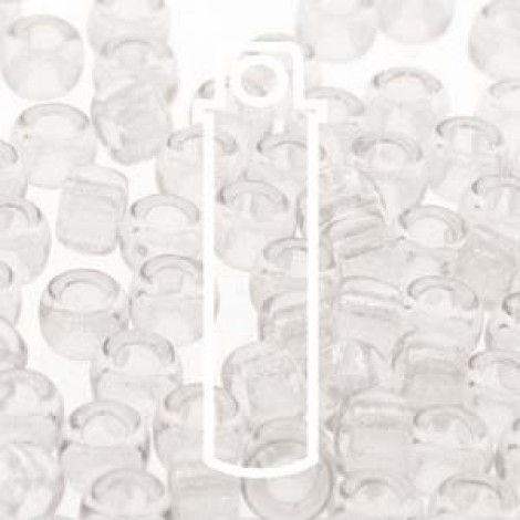 8/0 Matubo Seed Beads - Crystal - 8gm