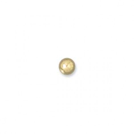 3mm Diam Beadsmith Memory Wire End Caps - Gold Plated
