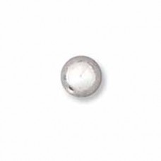 5mm Beadsmith Memory Wire End Caps - Silver Plated