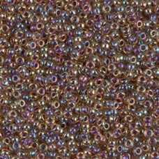 11/0 Matsuno Seed Beads - Transp Rainbow Dk Topaz