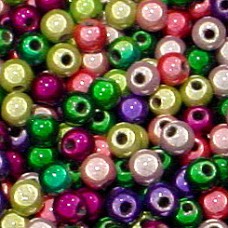 4mm Heather Japanese Miracle Bead Mix - Pack of 20