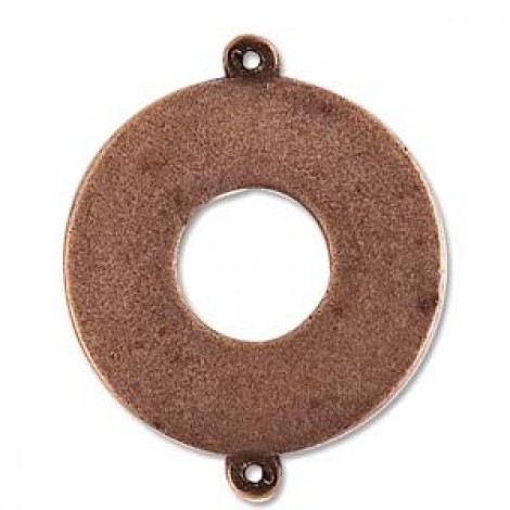 32mm Nunn Design Grande Circle Toggle Tag - Ant Copper