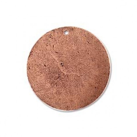 20mm Nunn Design Small Circle Tag - Ant Copper