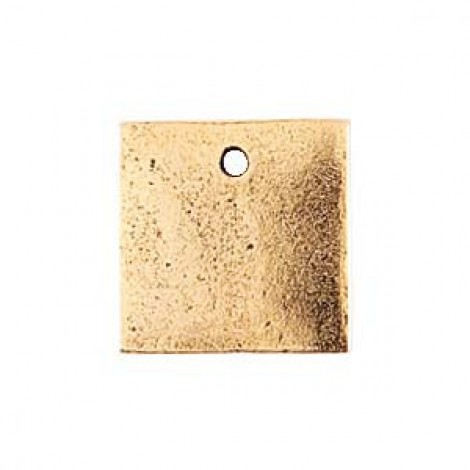 Nunn Design 1/2" Square Small Flat Tag - Ant Gold