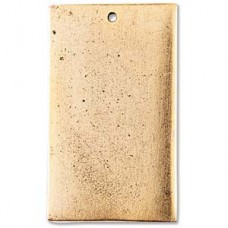 37x21mm Nunn Design Ant Gold Grande Rectangle Tags - Each
