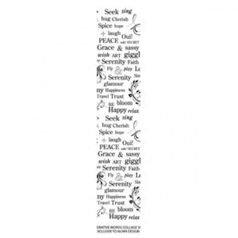 Nunn Designs Collage Sheet - Decorative Words