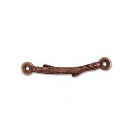 32mm Nunn Design Twig Connector Bar - Antique Copper