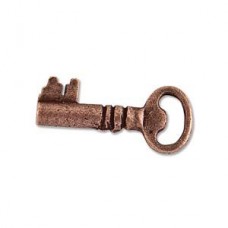 23mm Nunn Design Key Charm - Ant Copper - Pack of 2