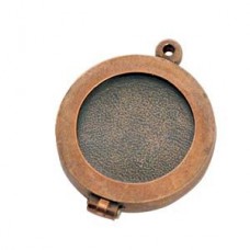 25mm Nunn Design Small Locket - Ant Copper - Each