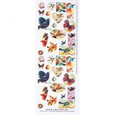 Nunn Design Birds & Butterflies Collage Sheet