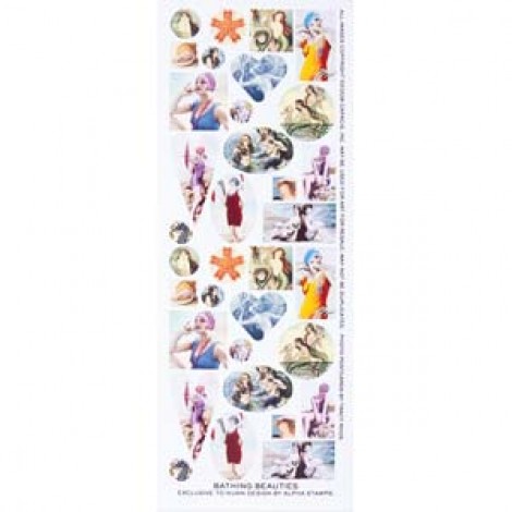 Nunn Design Bathing Beauties Collage Sheet